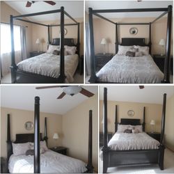 Ashley Furniture Queen Poster Bed 