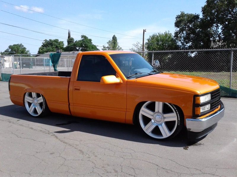 93 GMC Sierra bagged! Trade or sale!