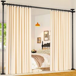Adjustable Floor-to-Ceiling Tension Room Divider Rod