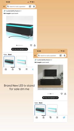 Brand new led tv stand