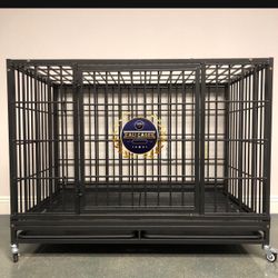 Dog Pet Cage Kennel Size 48 Xl With Grid And Tray New In box 📦 