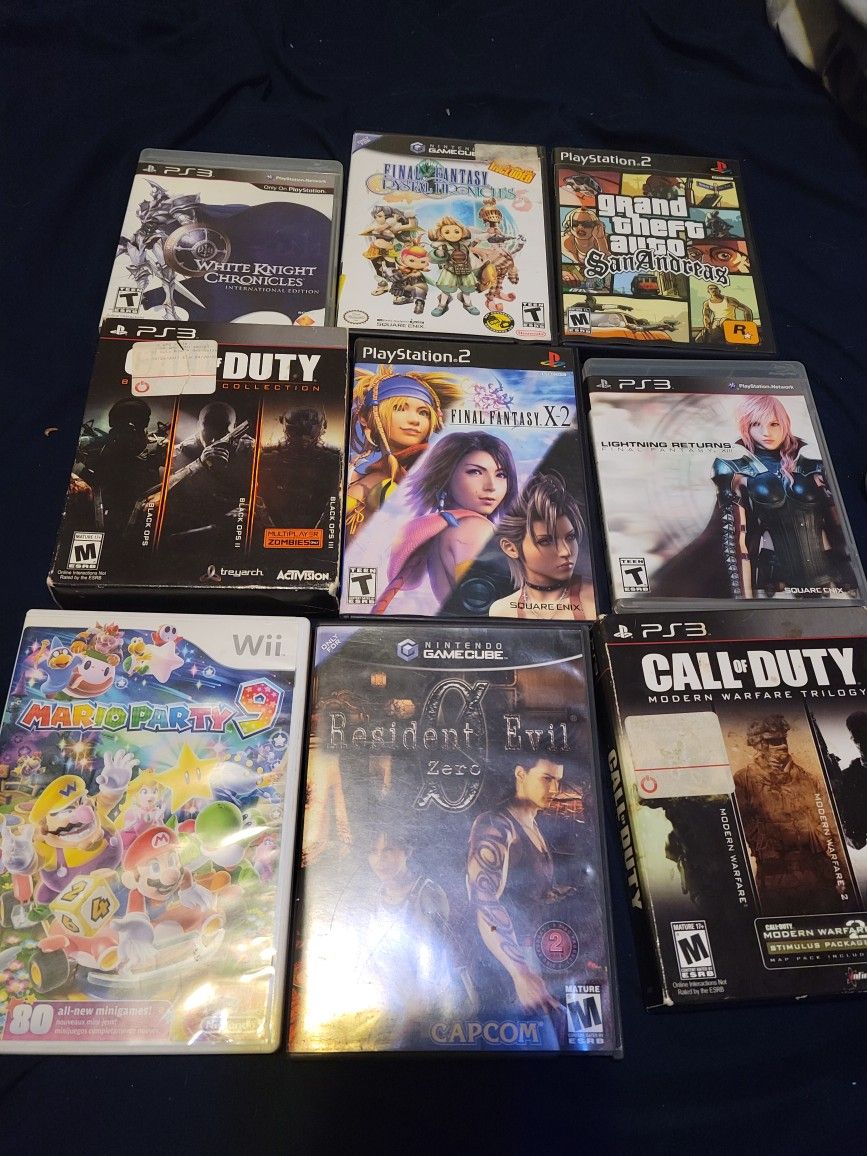 Ps1 Ps2 Ps3 Games
