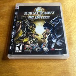 PlayStation 3 / PS3 - Mortal Kombat Vs DC Universe 