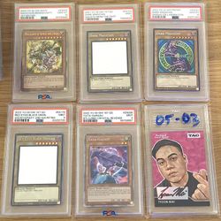 Yugioh PSA SLABS FS 