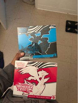 Pokemon Sealed Black Bolt Etb x White Flare Etb