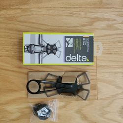 Delta Cycle x Mount Pro Low Profile Holder for All Phones iPhone Samsung Black