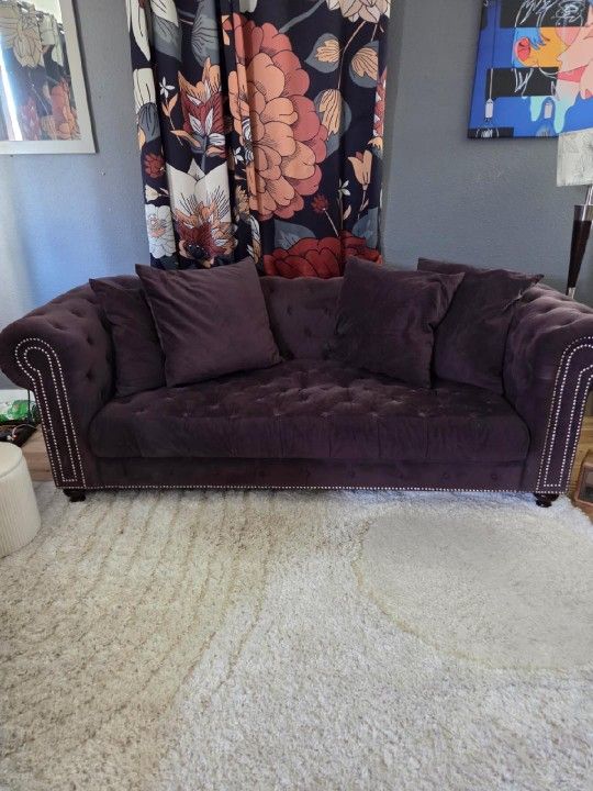 Z gallery Chesterfield Couch And Chair