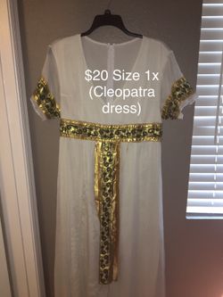 $20 Size 1x (Cleopatra dress)