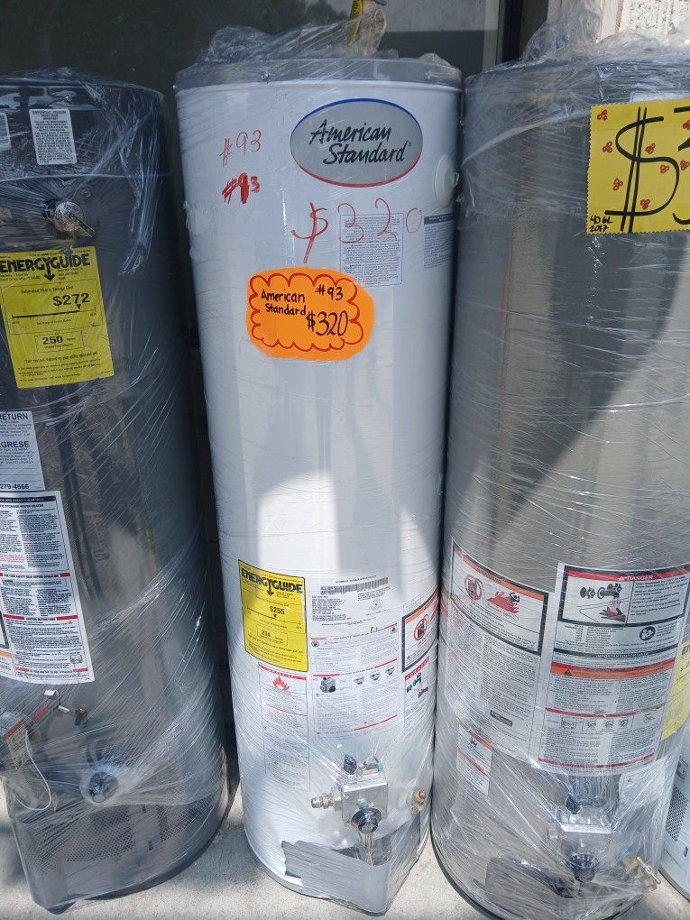 WATER HEATER-AMERICAN STANDARD