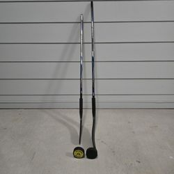 Bauer Street Hockey Sticks (2) + Bonus Pucks - Quick Pickup