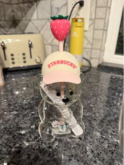 Starbucks pink bearista