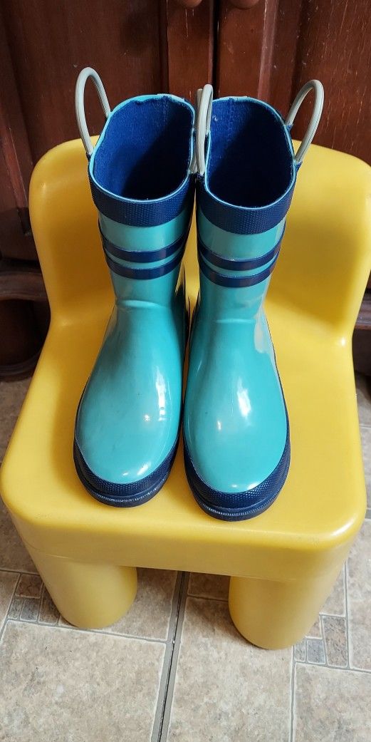 Rain Boots  For Kids Size (( 13 To 1  ))