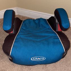 Baby Car Seat Blue & Black