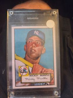 1952 Topps Mickey mantle rookie card
