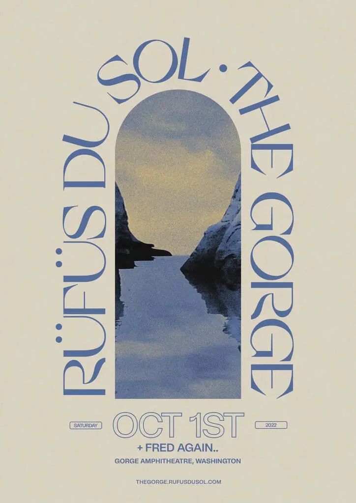 Rufus Du Sol At The Gorge Oct 1