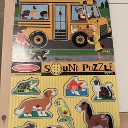 Melissa And Doug Sound Puzzles 