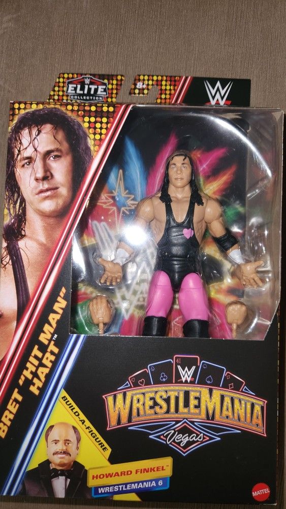 WWE Elite Legends Bret Hitman Hart