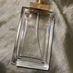 EMPTY Dolce and Gabbana Perfume Bottle