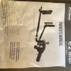 EZHitch Trailer Sway Control Bar