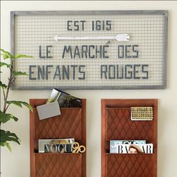 Ballard Designs Metal hanging piece/art