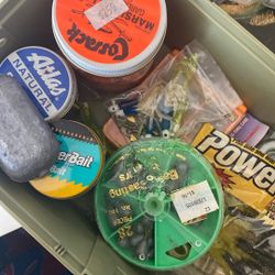 Fishing Tackle Box And More 