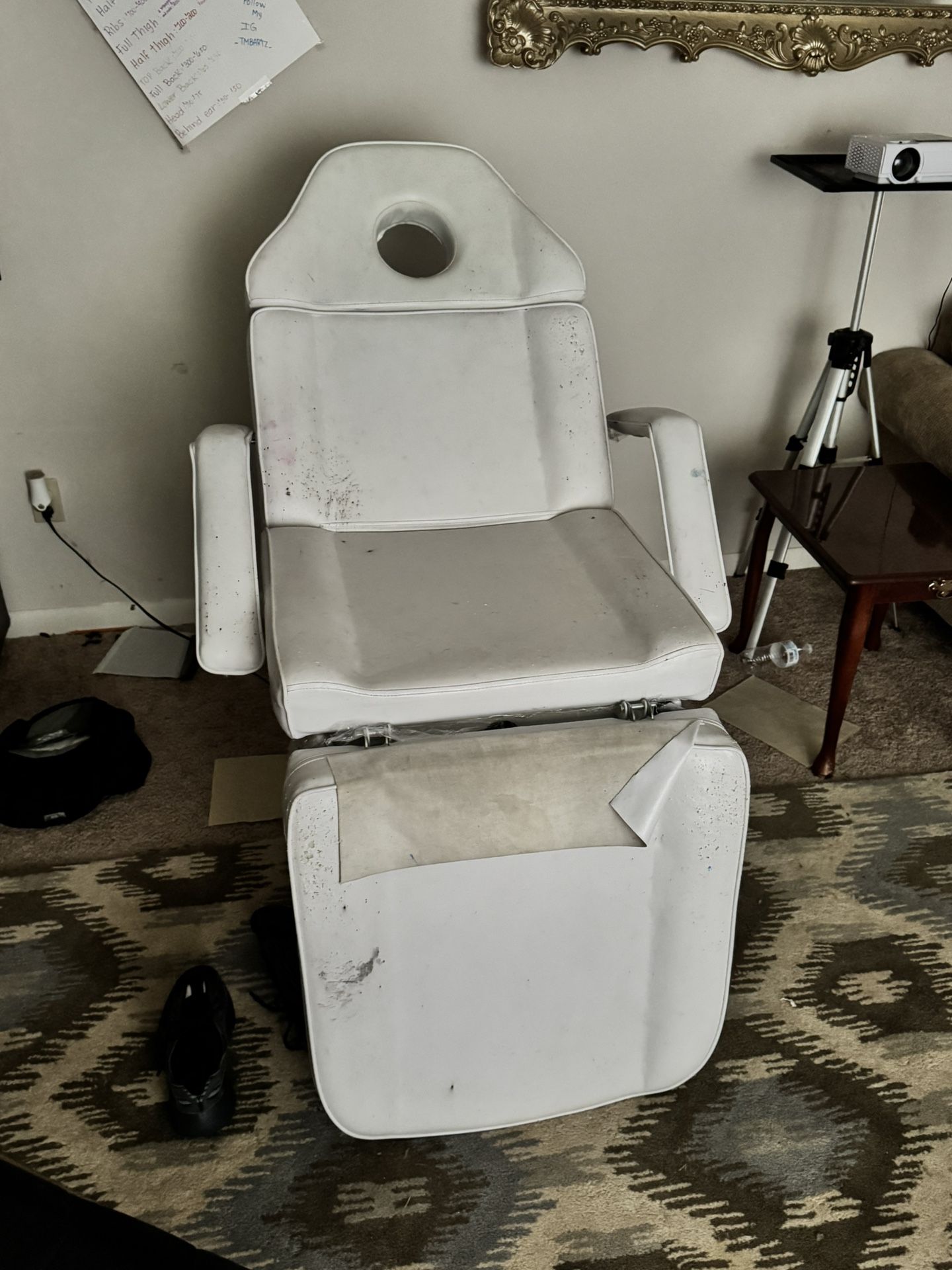 Massage Table (electric) And Chair