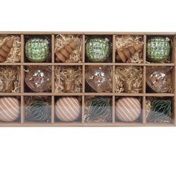 Member's Mark Keepsake Ornament Collection, 18 pcs. Brand New In Box 