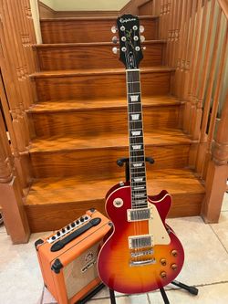 Epiphone Les Paul Standard Pro w/ Orange Crush 12