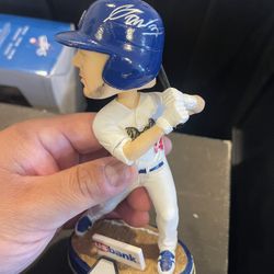 Dodgers Quakes Gavin Lux Bobblehead Autograph