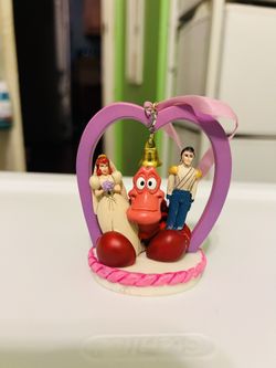 Disney Ornament Sketchbook 2020 Sebastian Wedding Cake Topper Eric & ArielDisney