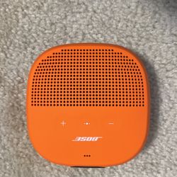 Bose SoundLink Micro Bluetooth Speaker: Small Portable Waterproof Speaker with Microphone, Orange
