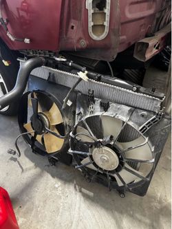 Acura TL Type S 07 08 Radiator / Fans Complete