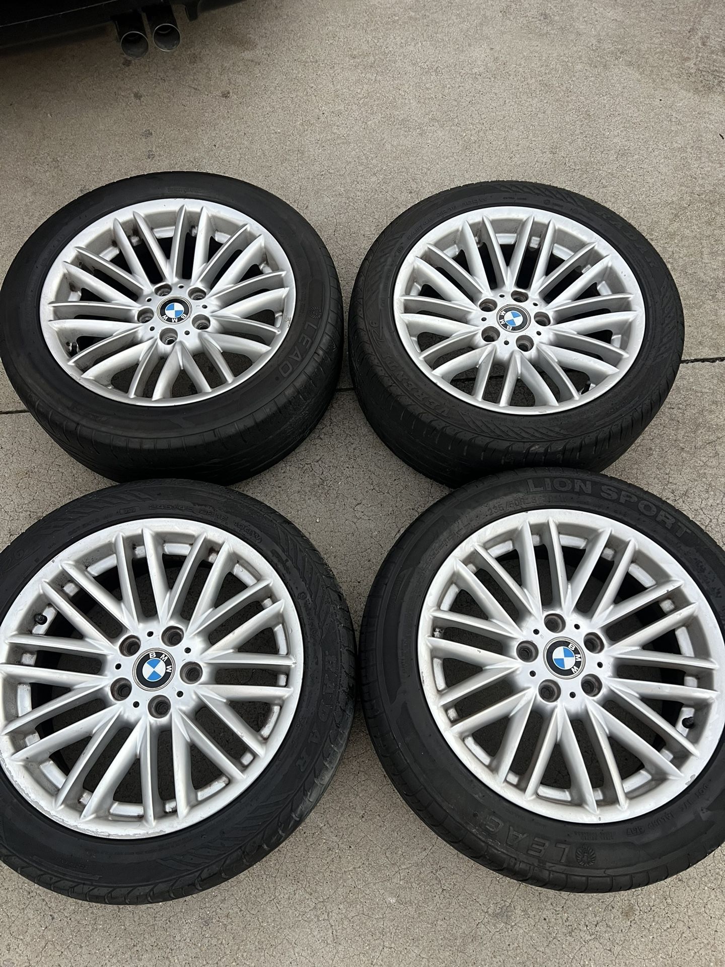 18” BMW Style 94 Wheels Rims 5x120 E32 E34 E36 E38 E46 E53 E60 E65 E66