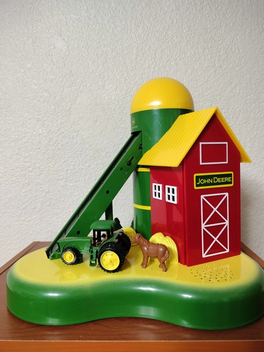 JOHN DEERE VINTAGE SAVING BANK/ COIN SORTER.