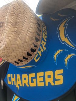 Chargers Straw Hat