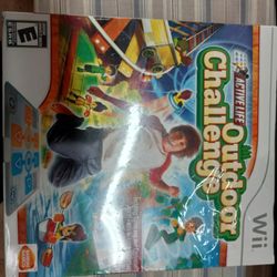 Nintendo Wii Active Life Outdoor Challenge Brand New Sealed With Game And PAd