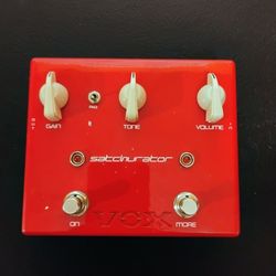 Vox Satchurator Guitar Distortion Effects Pedal