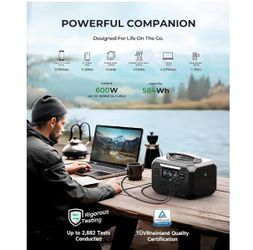 Ampace Portable Battery 600w