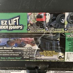 Wheel Ramps for Lawnmower 