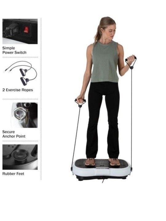 Vibration Plate Exercise Machine Workout Equipment 