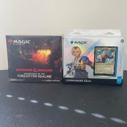 Magic The Gathering AFR bundle, Final Fantasy Counter Blitz Collector Deck, Bulk Cards