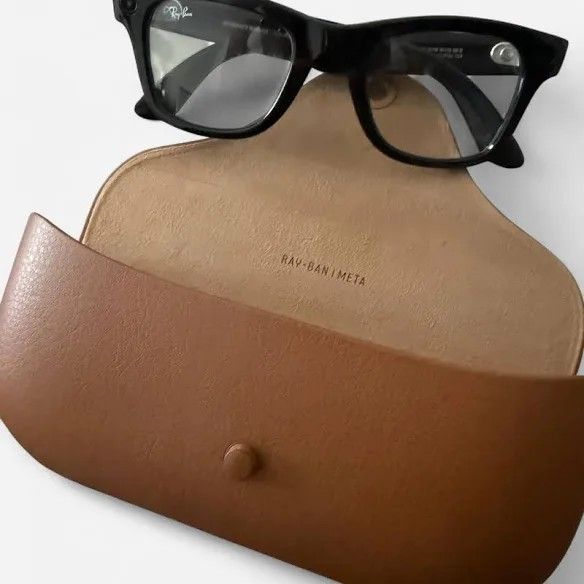 Ray Bay Meta Wayfarer Glasses