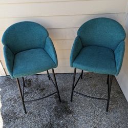 Two Pack Counter Height Bar Stools