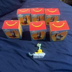 MCDONALD'S DISNEY ZOOTOPIA 2 Lot of 7 TOYS - 6 Unopened, includes duplicates