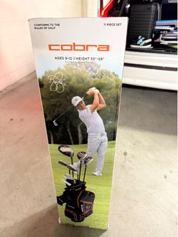11 Piece Junior Golf Set with Bag NEVER OPENED
