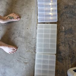 Plastic multipurpose storage box - set of 3