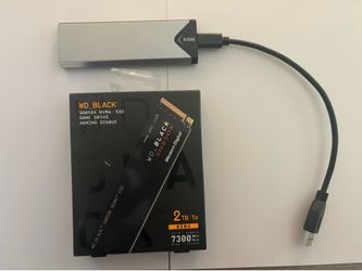 WD Black 2TB NVME SSD