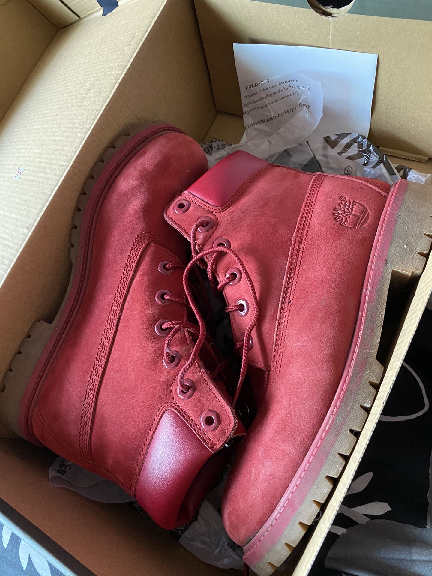 Red timberlands
