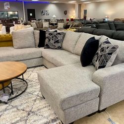 Megginson Strom Oversized Sectional Ashley Couch 