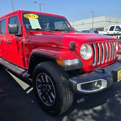 2021 JEEP GLADIATOR OVERLAND PICKUP 4D 5FT 